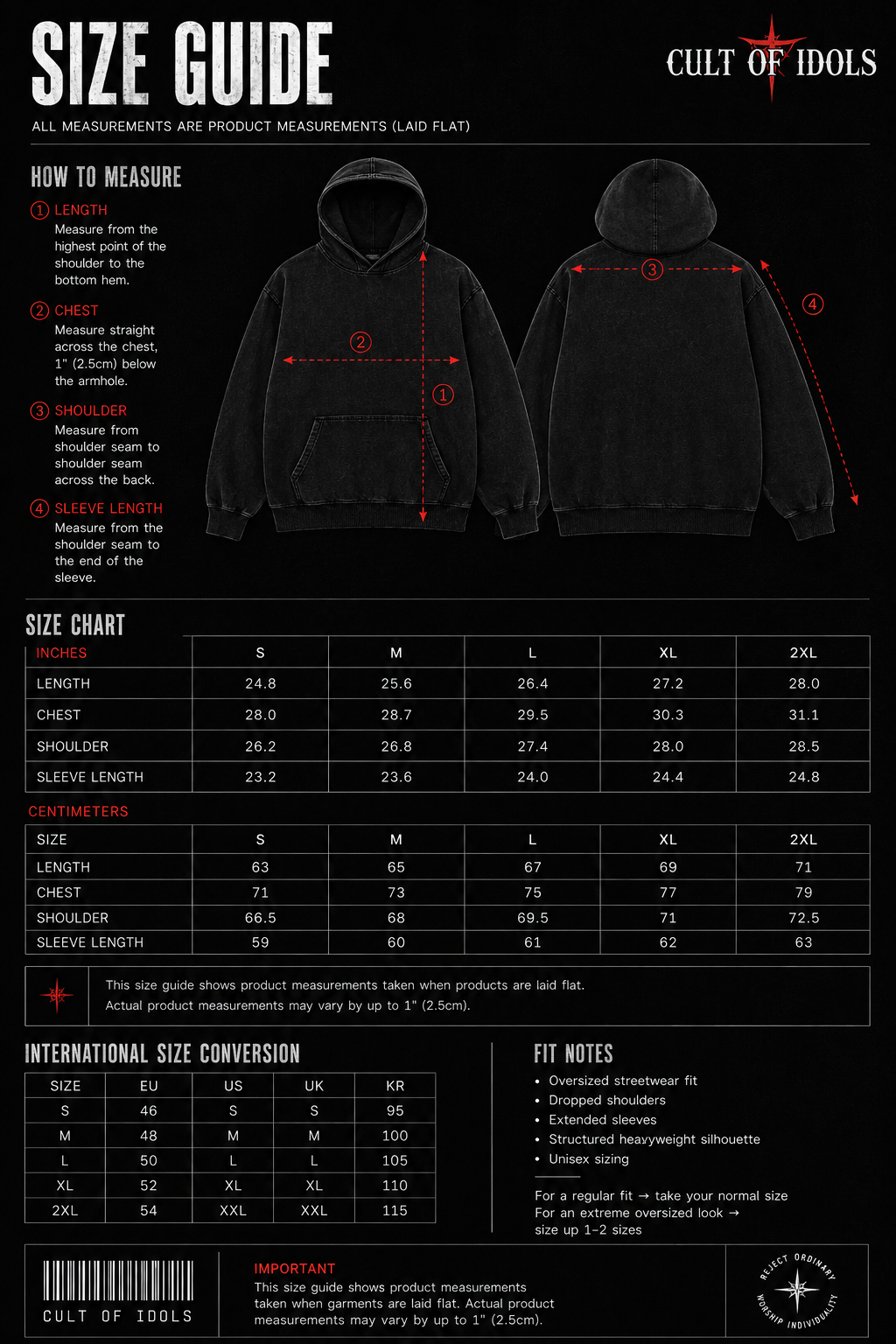 Size guide
