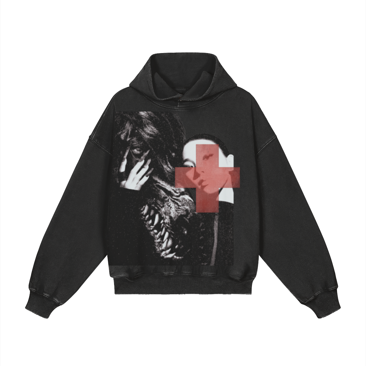 Aespa WDA boxy hoodie