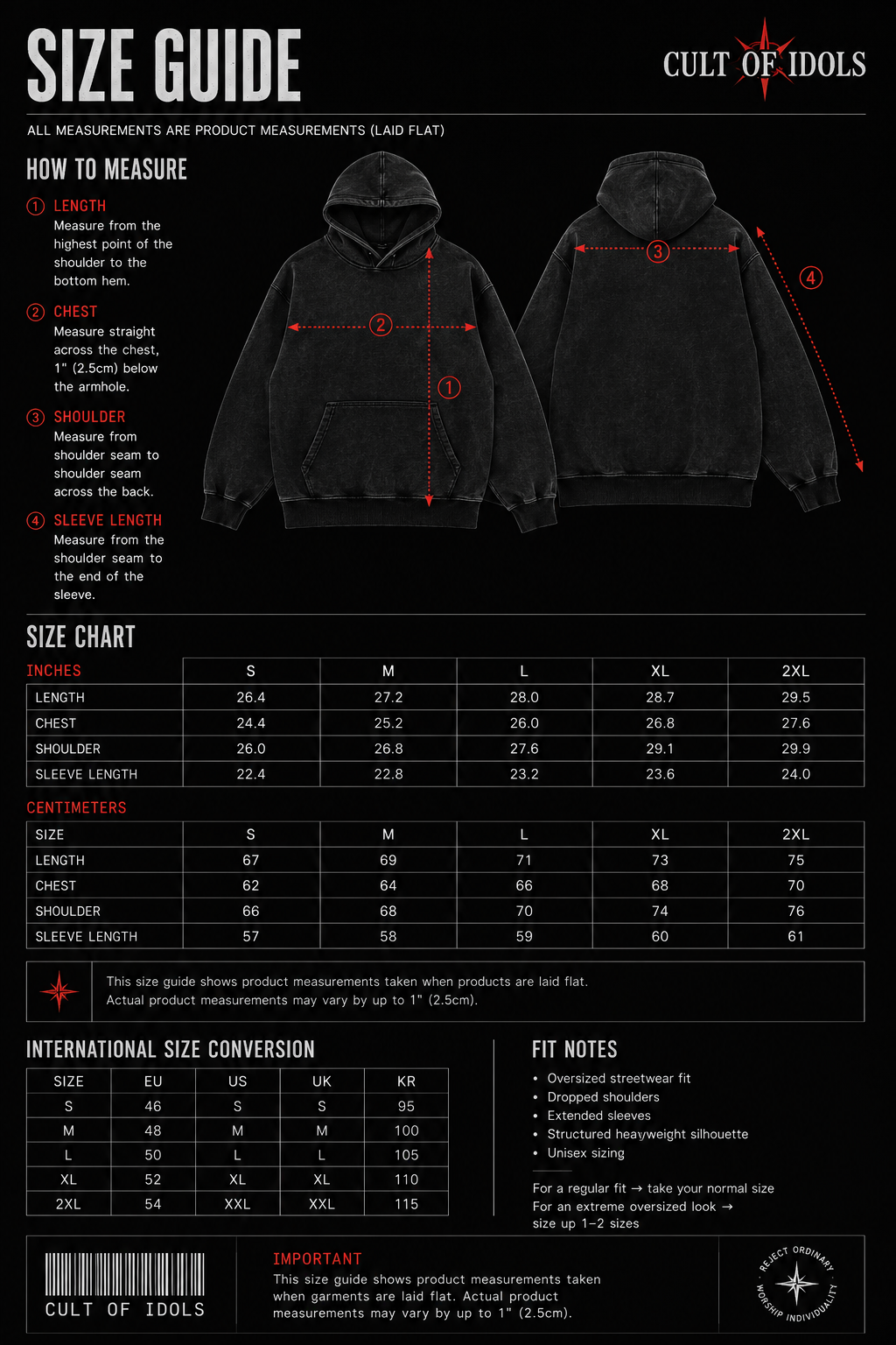 Size guide