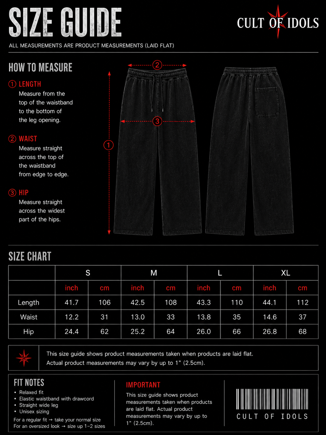 Size guide