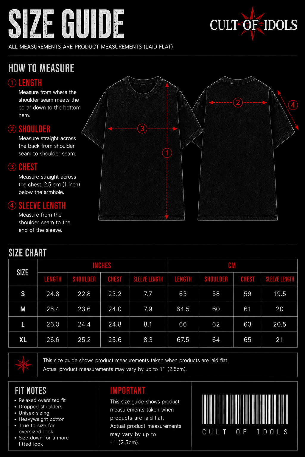 Size guide
