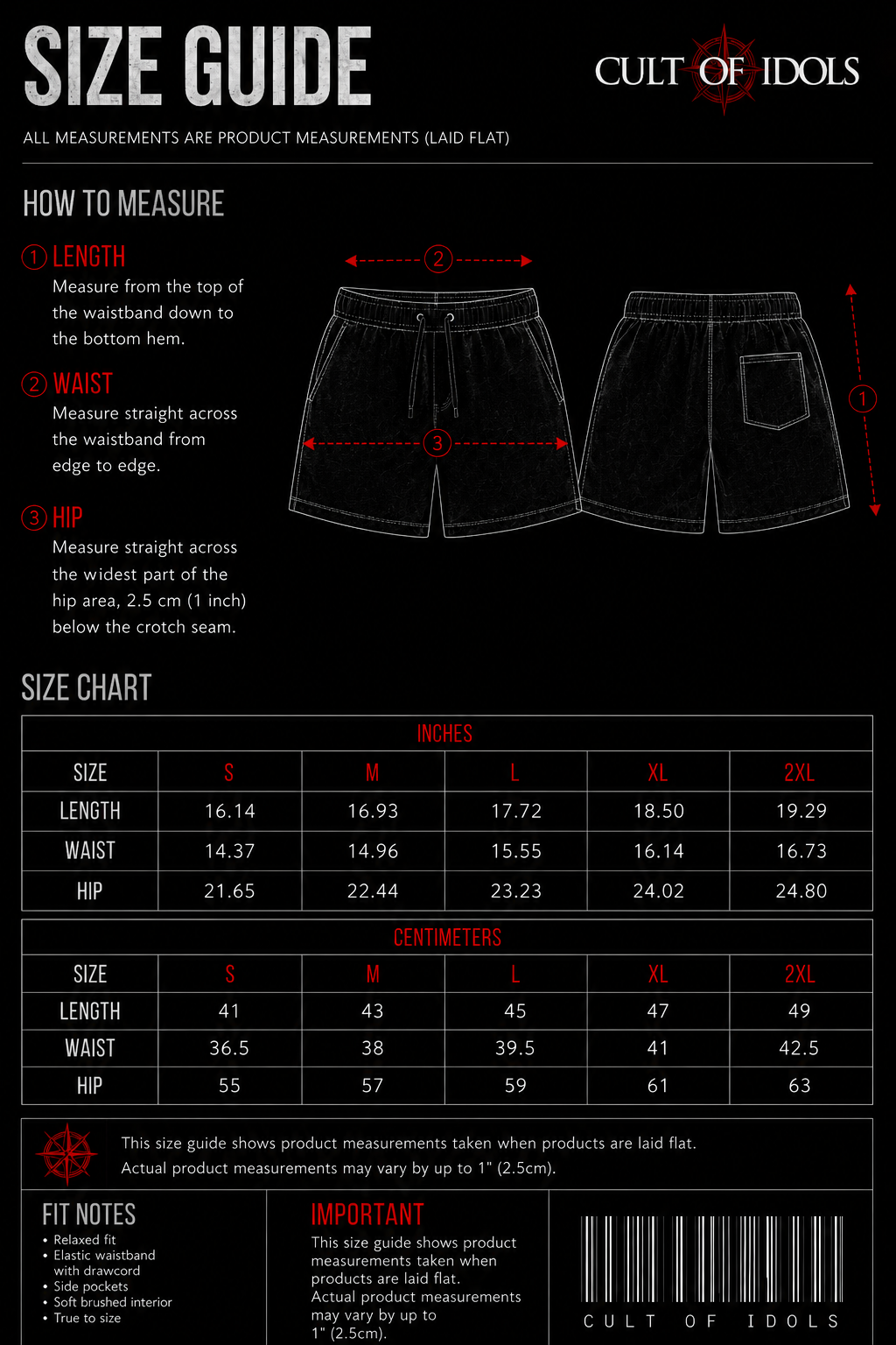 Size guide