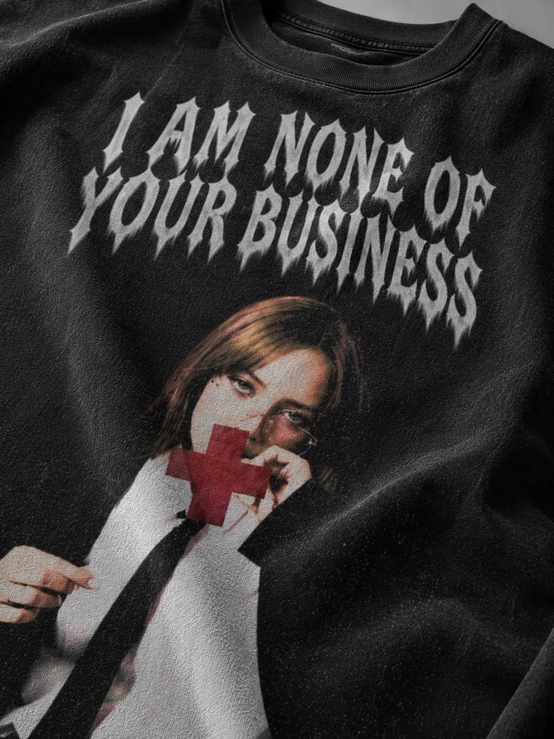 I am non of your buisness blackpink boxy tee PODpartner