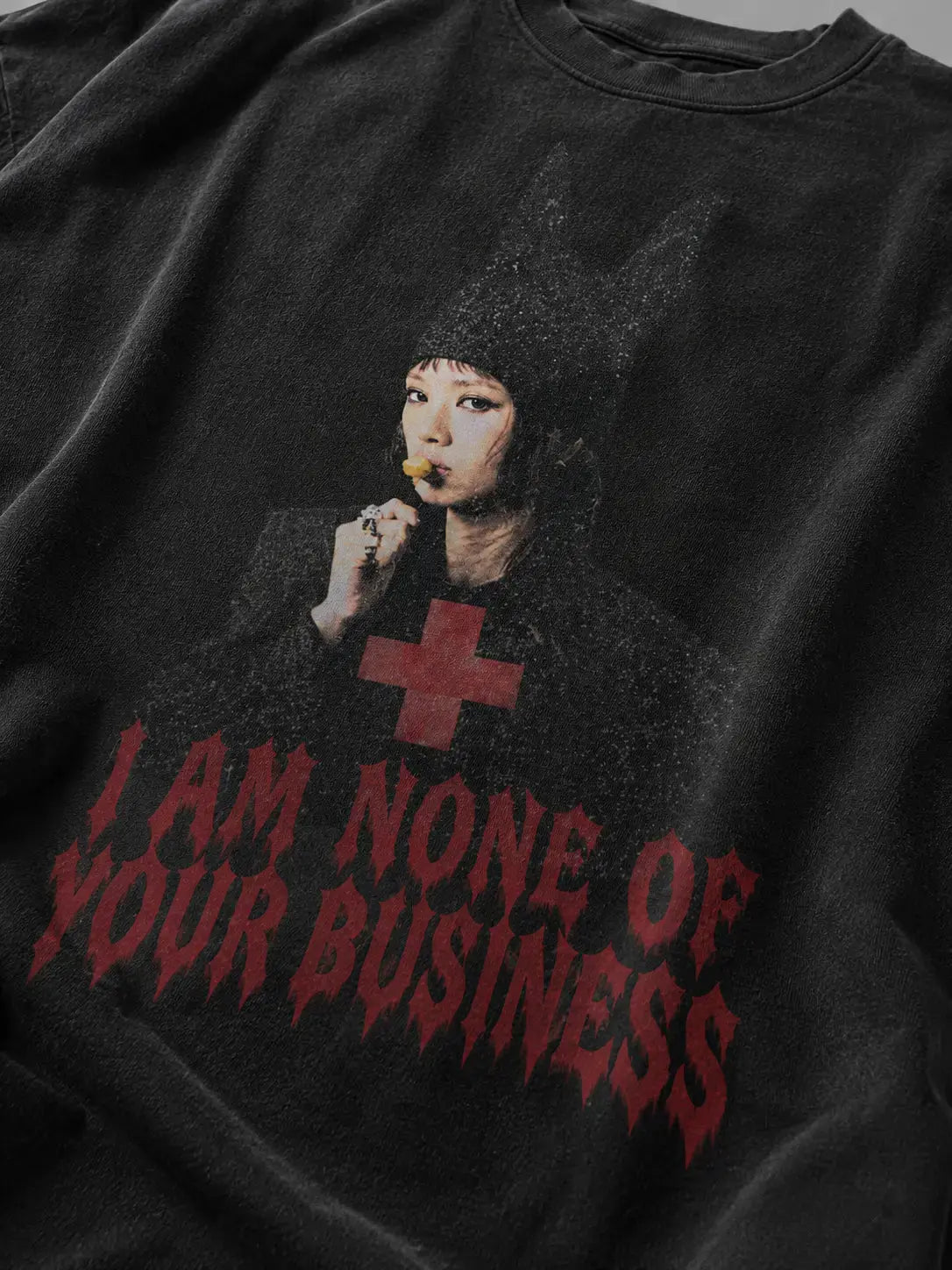 I am non of your buisness blackpink boxy tee PODpartner