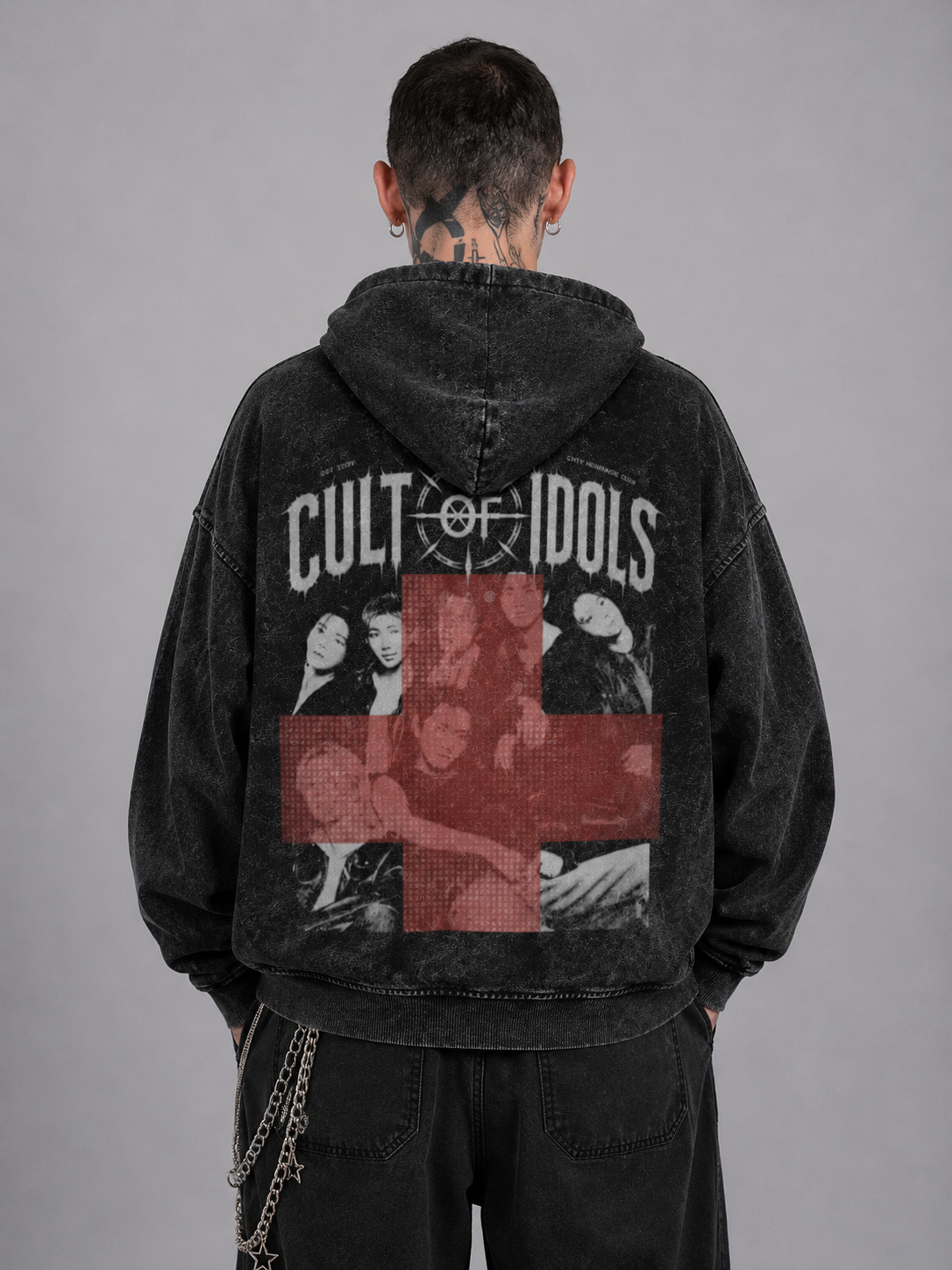 COI BTS washed zipper