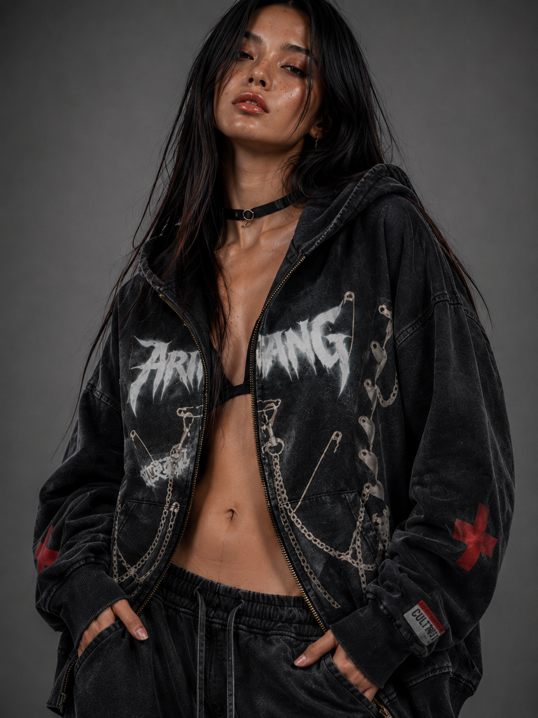 ARIRANG CHAIN ZIPPER