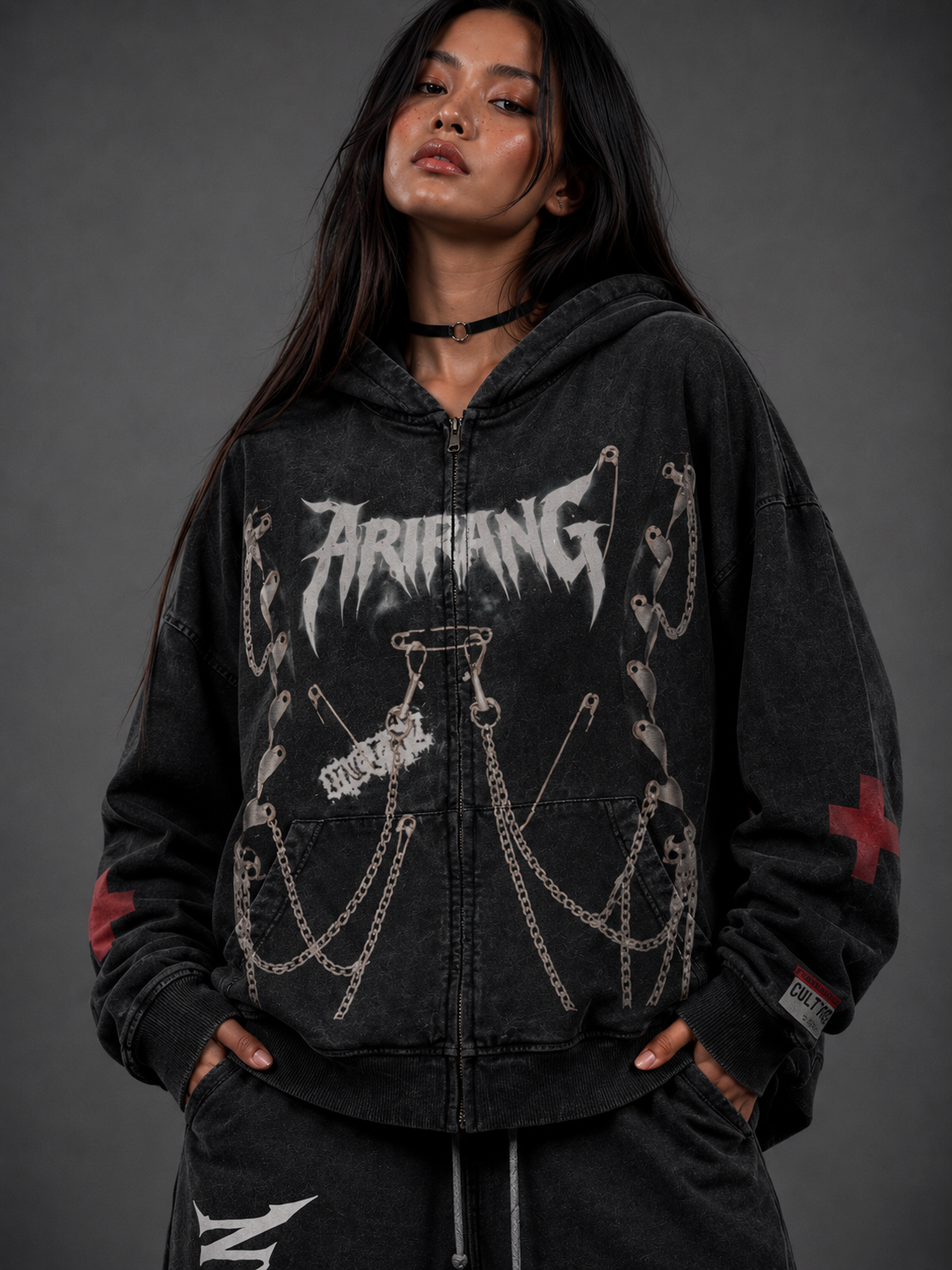 ARIRANG CHAIN ZIPPER