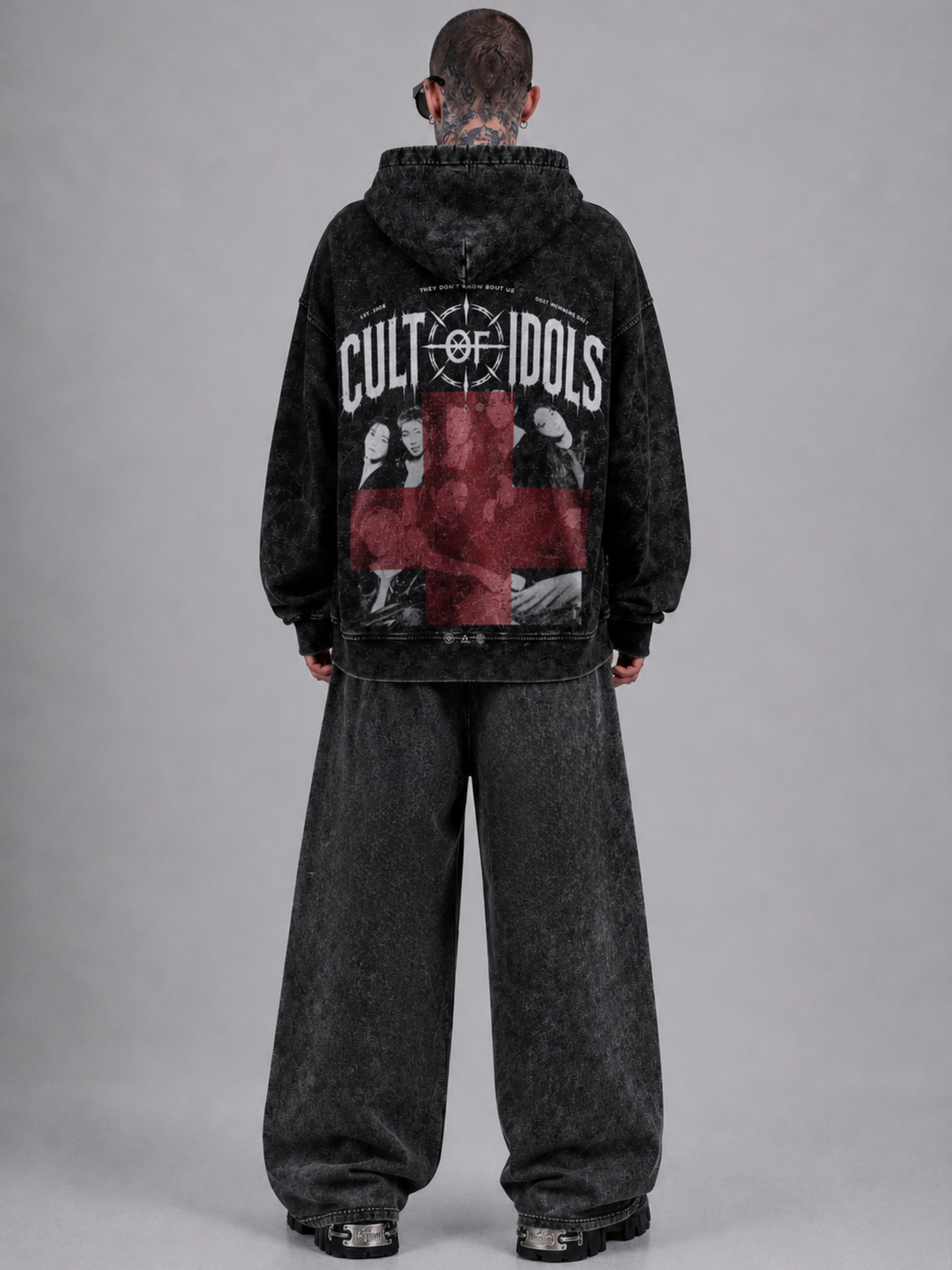 COI BTS washed zipper