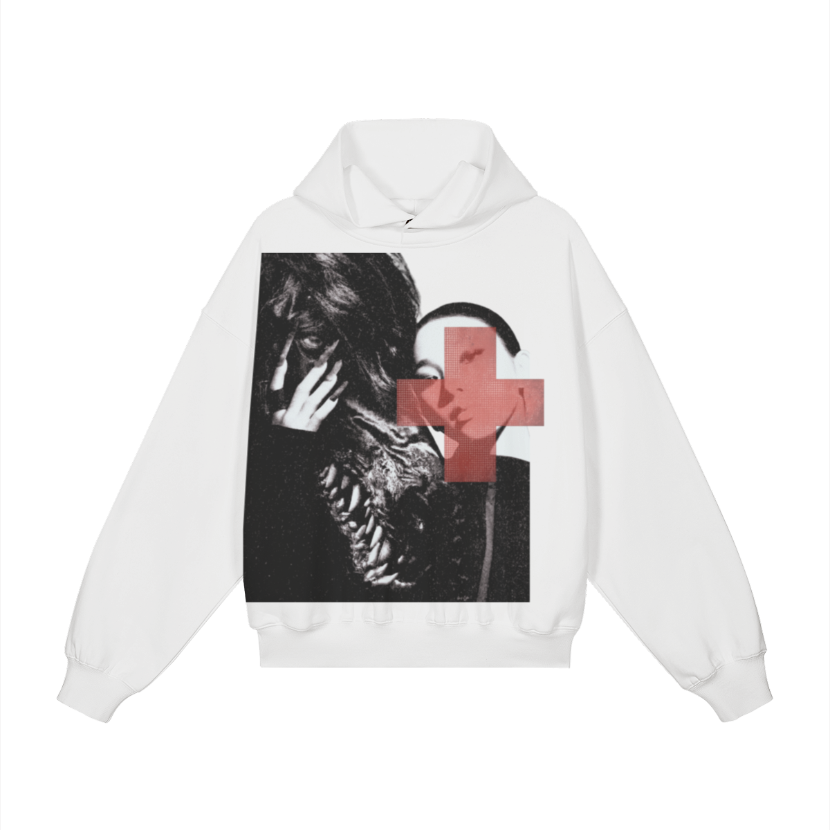 Aespa WDA boxy hoodie