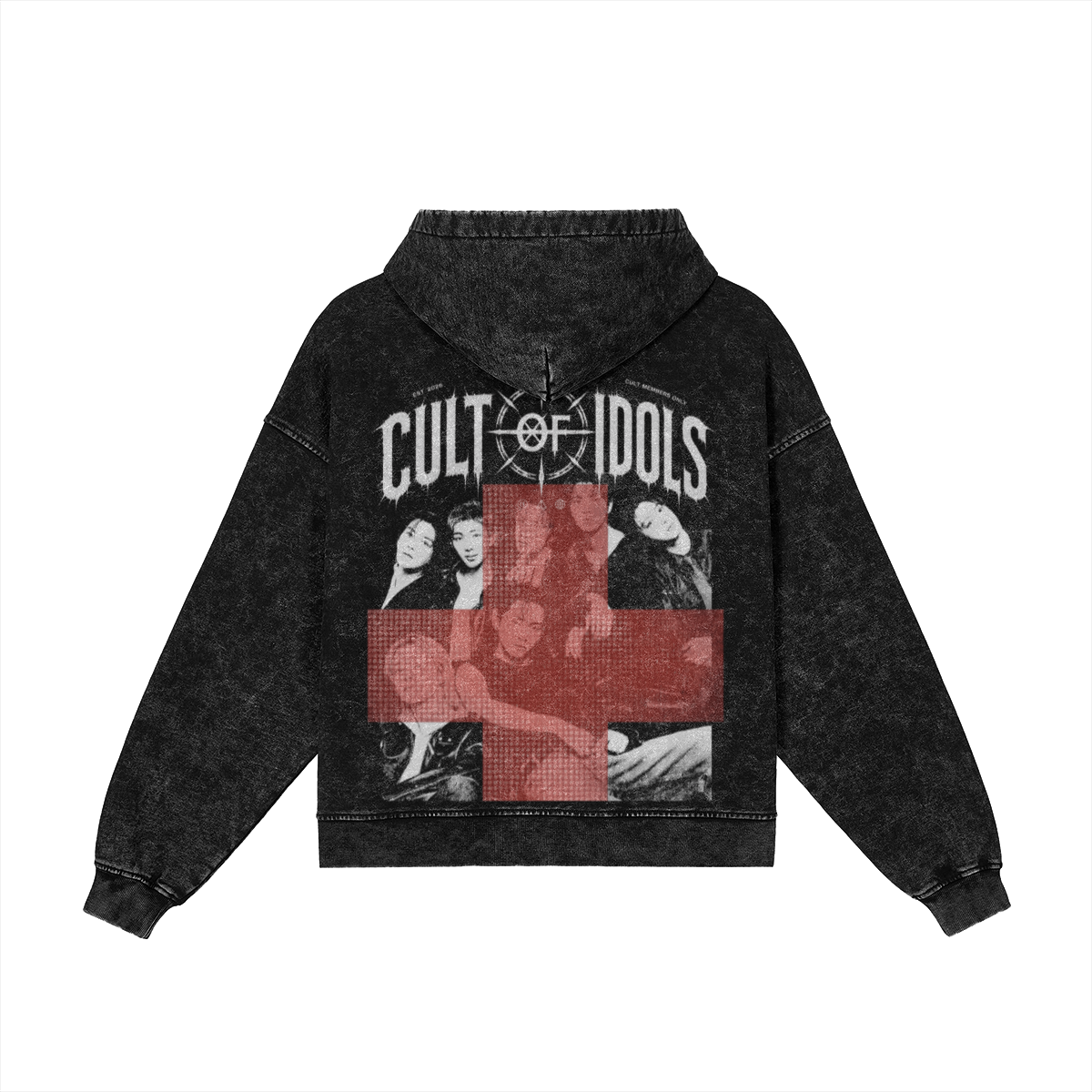 COI BTS washed zipper