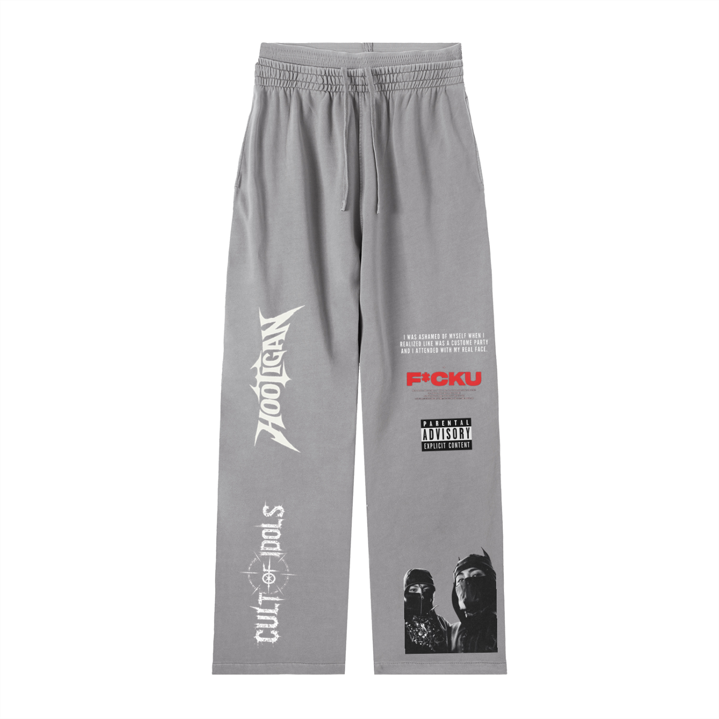 Vintage Washed Waist Pants