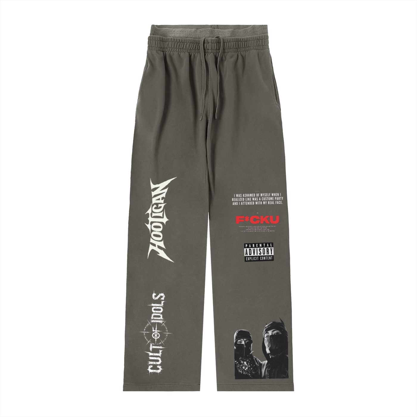 Vintage Washed Waist Pants